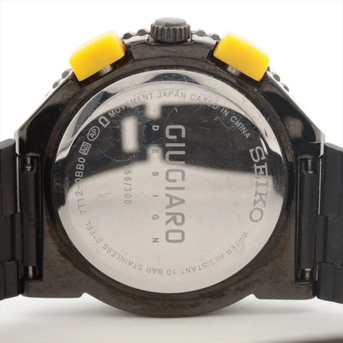 Montre Seiko Spirit Giugiaro - Montre chronographe à quartz édition limitée 58 Facettes
