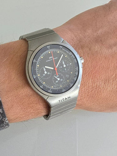 Montre Porsche Design IWC - Montre en titane, modèle 3732 58 Facettes
