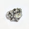 Bague 55 Bague années 50 à motif de nœuds en platine 850 et diamants 58 Facettes 1-775/2