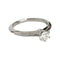 Bague 52 Tiffany & Co - Bague solitaire en platine avec diamant 0,32 ct 58 Facettes 1-1404/2