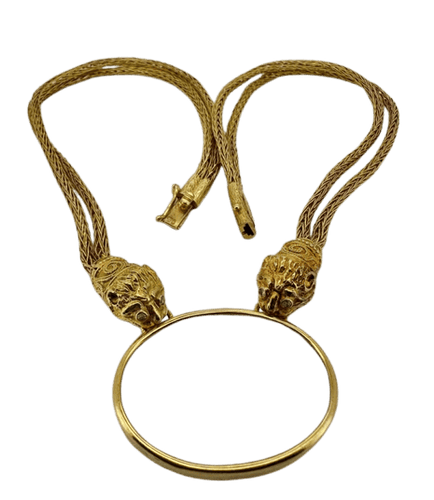 Collier Lalaounis Chimères - Collier en or jaune 18 carats et diamants 58 Facettes