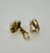 Boucles d'oreilles Boucles d’oreilles nœud en or jaune et émail amarante guilloché 58 Facettes
