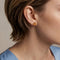 Boucles d'oreilles Boucles d’oreilles clous en or jaune 18 carats et citrines 58 Facettes AA 1527