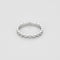 Bague 56 CHANEL - Bague Coco Crush mini modèle en Or blanc 18k 58 Facettes 58FC17-1