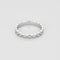 Bague 56 CHANEL - Bague Coco Crush mini modèle en Or blanc 18k 58 Facettes 58FC17-1