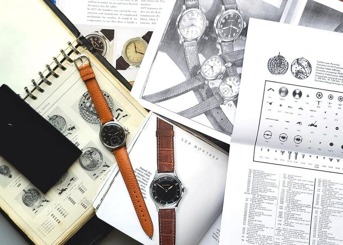 Montre Jaeger-LeCoultre E109 - Montre de poche militaire vintage, calibre 469 58 Facettes
