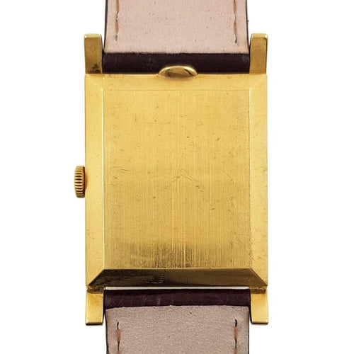Montre Vacheron Constantin - Montre vintage 6957 Cintrée rectangulaire en or 18 carats 58 Facettes