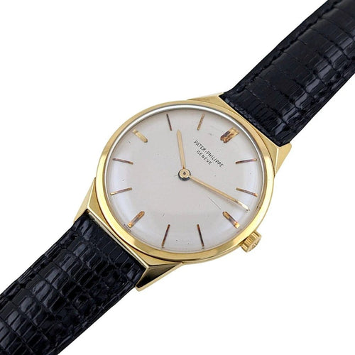Montre Patek Philippe Calatrava - Montre Réf. 2568-3 en or jaune 18 carats 58 Facettes