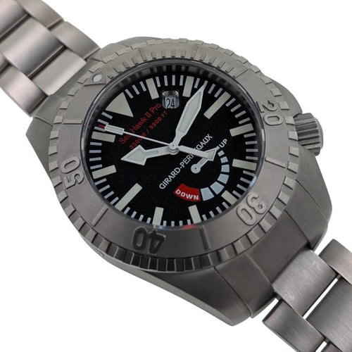 Montre Girard-Perregaux Sea Hawk II Pro - Montre de plongée en titane 49940 58 Facettes
