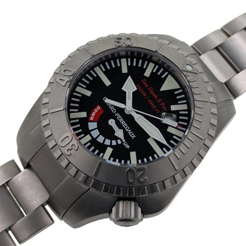Montre Girard-Perregaux Sea Hawk II Pro - Montre de plongée en titane 49940 58 Facettes