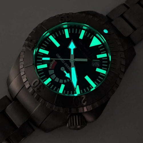 Montre Girard-Perregaux Sea Hawk II Pro - Montre de plongée en titane 49940 58 Facettes
