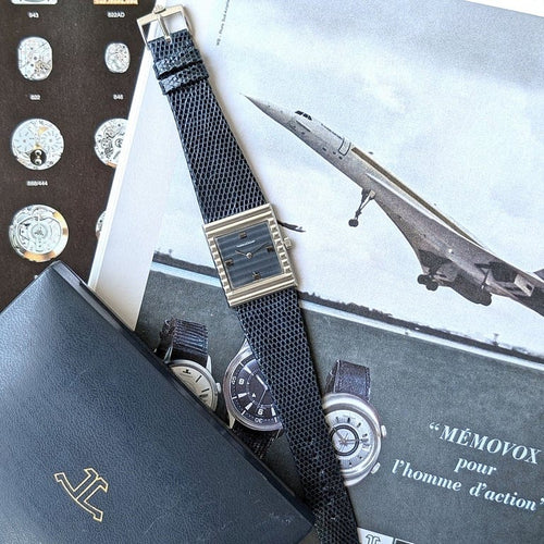 Montre Jaeger-LeCoultre Vogue 9120.42 - Montre à cadran bleu circa 1970 58 Facettes