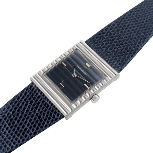 Montre Jaeger-LeCoultre Vogue 9120.42 - Montre à cadran bleu circa 1970 58 Facettes