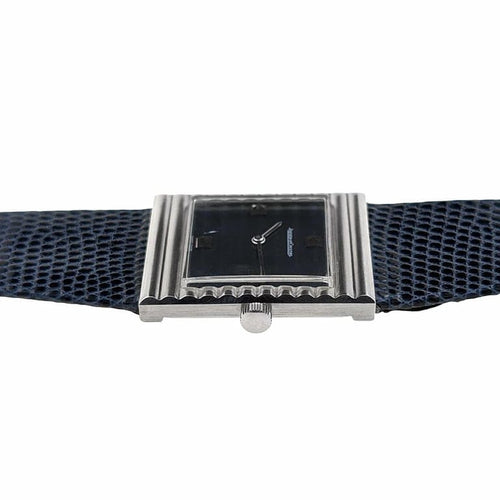 Montre Jaeger-LeCoultre Vogue 9120.42 - Montre à cadran bleu circa 1970 58 Facettes