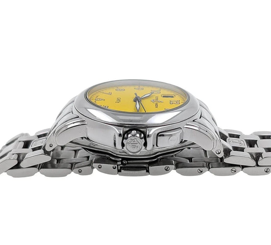 Montre Ulysse Nardin San Marco GMT - Montre automatique en acier cadran jaune 58 Facettes