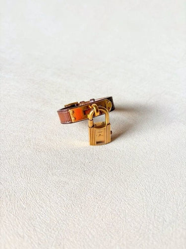 Montre Hermès Kelly - Montre à quartz avec bracelet cuir marron 58 Facettes WC-2025-1813