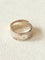 Bague 49 Hermès Kelly Cadenas - Bague en argent 925 et or 18 carats 58 Facettes WC-2025-2330
