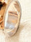 Bague 49 Hermès Kelly Cadenas - Bague en argent 925 et or 18 carats 58 Facettes WC-2025-2330