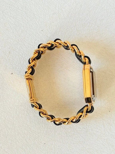 Montre CHANEL Première - Montre quartz taille S bracelet plaqué or et cuir 58 Facettes WC-2025-2360
