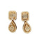 Boucles d'oreilles Boucles d’oreilles en or rose et diamants (118 pierres, 1 ct) 58 Facettes