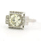 Bague 60 Bague Art déco en platine sertie de diamants (2,30 ct) 58 Facettes
