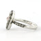 Bague 50 Bague en or blanc 18 carats avec quartz rose et diamants 58 Facettes