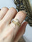 Bague 56 Bague serpent en or jaune 18k et 3 diamants 58 Facettes