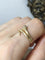 Bague 56 Bague serpent en or jaune 18k et 3 diamants 58 Facettes
