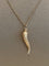 Pendentif Pendentif corne d’abondance texturée en or jaune 18k 58 Facettes