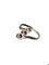 Bague 51 Bague Belle Époque en platine sertie de diamants 58 Facettes