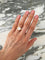 Bague 51 Bulgari - Bague BVLGARI BVLGARI en or rose 18k, nacre et onyx 58 Facettes