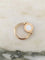 Bague 51 Bulgari - Bague BVLGARI BVLGARI en or rose 18k, nacre et onyx 58 Facettes