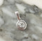 Pendentif Pendentif en or blanc 18K serti d’un diamant taille ancienne 0,25 ct 58 Facettes