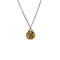 Pendentif Médaille Art nouveau n°117 - Angelot en or jaune 18 carats 58 Facettes BIJ124