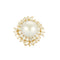 Bague 52 Carl Bucherer - Bague cocktail en or jaune avec perle des Mers du Sud et diamants 58 Facettes