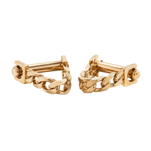 Boutons de manchette Boutons de manchette en or jaune 18 carats 58 Facettes 1.0000714/1