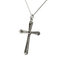 Pendentif Art déco - Pendentif croix en or blanc 18 carats et diamants 58 Facettes 1.0001827/1