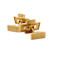 Boutons de manchette Boutons de manchette rectangulaires en or jaune 18 carats 58 Facettes 681/19