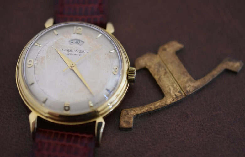 Montre Jaeger-LeCoultre - Montre homme Power Reserve 40 h en or jaune 18K (1953) 58 Facettes JLC-300