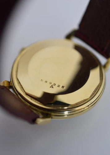 Montre Jaeger-LeCoultre - Montre homme Power Reserve 40 h en or jaune 18K (1953) 58 Facettes JLC-300