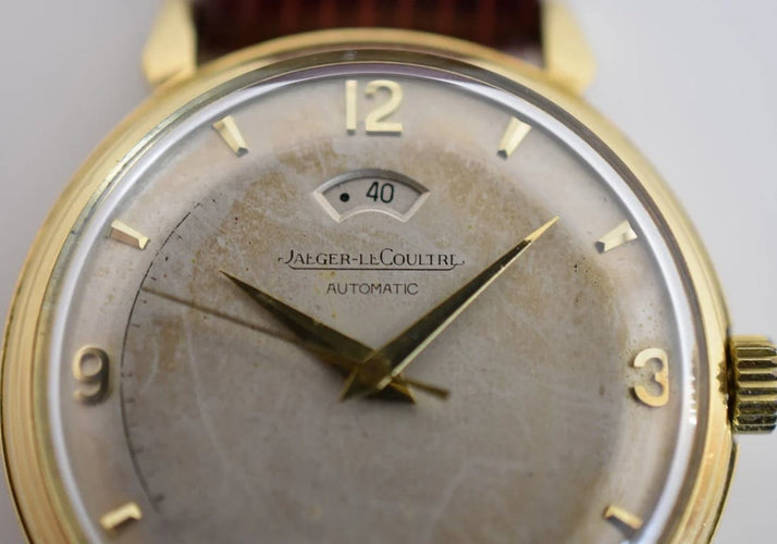 Montre Jaeger-LeCoultre - Montre homme Power Reserve 40 h en or jaune 18K (1953) 58 Facettes JLC-300
