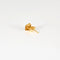Boucles d'oreilles Puces d’oreilles - Émeraudes en or jaune 18 ct 58 Facettes