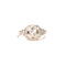 Bague 48.5 Bague Art déco octogonale en platine avec diamants 58 Facettes LMB-322