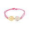 Bracelet O.J. Perrin Légendes - Bracelet cordon en or jaune et blanc 58 Facettes 4901383CN