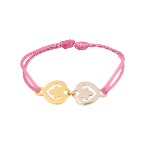 Bracelet O.J. Perrin Légendes - Bracelet cordon en or jaune et blanc 58 Facettes 4901383CN