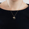 Pendentif Khai - Pendentif en or jaune 18 carats et diamant 58 Facettes