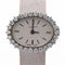 Montre Wilhelm - Montre en or gris 18 carats, cadran serti de diamants 58 Facettes
