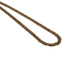 Collier Chaîne maille byzantine en or jaune 18 carats 58 Facettes 1843