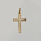 Pendentif Pendentif croix en or rose 18K (750 ‰) 58 Facettes
