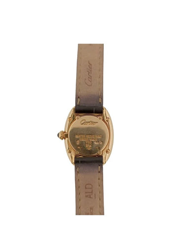 Montre Cartier Baignoire - Montre Petit modèle en or jaune 18 carats 58 Facettes CTB01